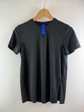 Kit and Ace Ace Crew Technical Jersey Tee Black XS